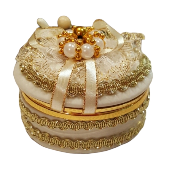 🆕 Ceramic Trinket Box - Picture 2 of 5